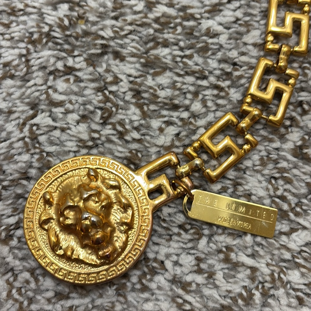 The Limited Gold Chain Belt